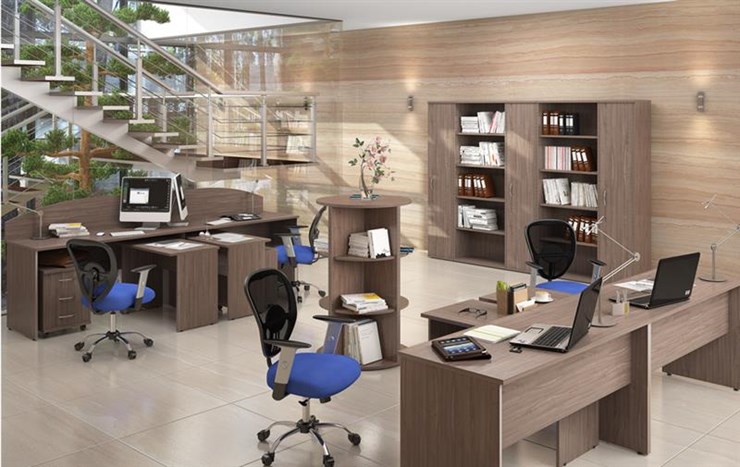 Офисный комплект мебели IMAGO четыре рабочих места, стол для переговоров в Вологде - изображение 6